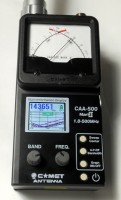 COMET CAA-500 Mark II - Analisador de Antenas - Clique para ampliar a foto